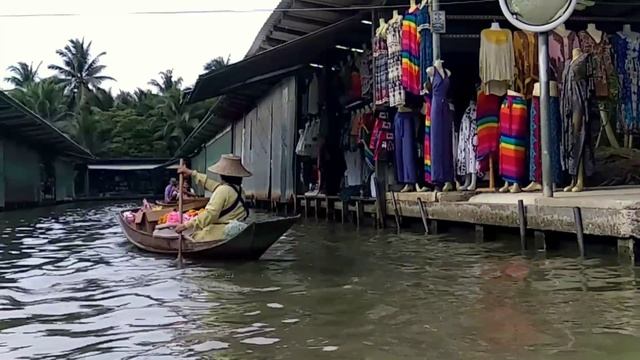 Плавучий рынок в Тайланде смотреть онлайн