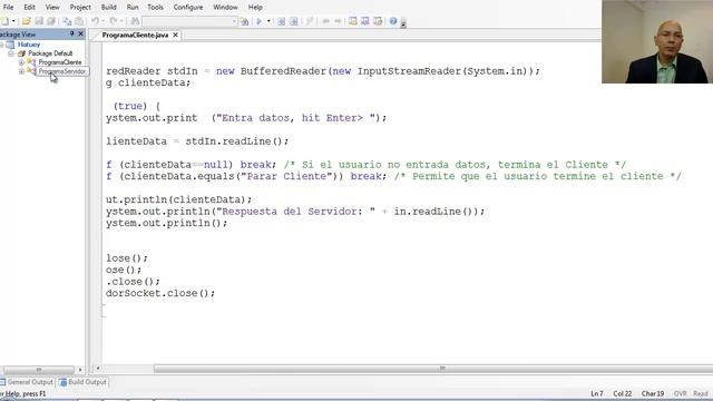 CS071 11.06 Capa de Aplicaciones - Cliente/Servidor en Java смотреть онлайн