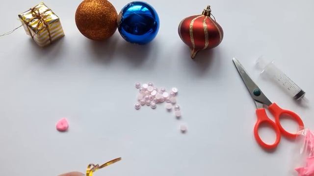 Гламурная свинка символ 2019 своими руками Поделки своими руками piggy  Christmas tree toy