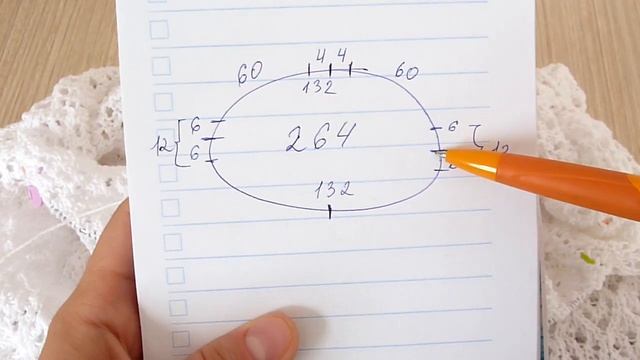 Пляжная туника спицами. Узор 