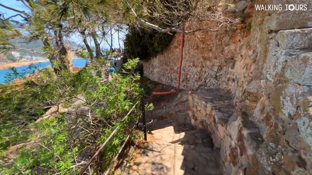 4K Tossa De Mar (Catalonia, Spain) Walking Tour • May 2022