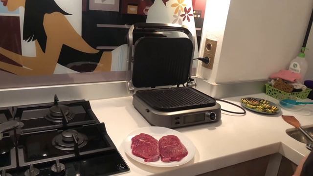 Гриль-духовка REDMOND SteakMaster RGM-M816P смотреть онлайн