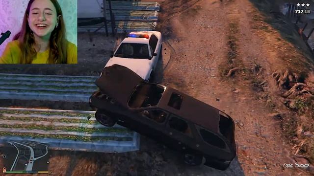 GTA ONLINE #4 / ДИКАЯ ПОГОНЯ ОТ LSPD/ NASTYA DI смотреть онлайн