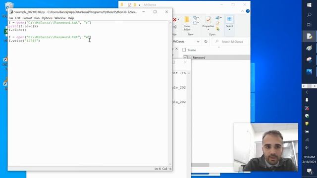 How To Read & Write Text Files (.txt) | Intro To Python смотреть онлайн