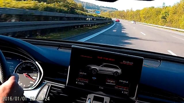 PP-Performance Audi RS6 750HP and PP-Performance porsche 991Turbo S 780HP german Highway смотреть онлайн