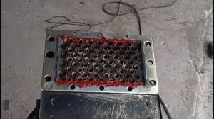 Ремонт радиатора мотоблока . Причина поломки.