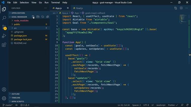 How To Build A React App w/ Hooks & Airtable API | styled-components | Code Quality Check смотреть онлайн