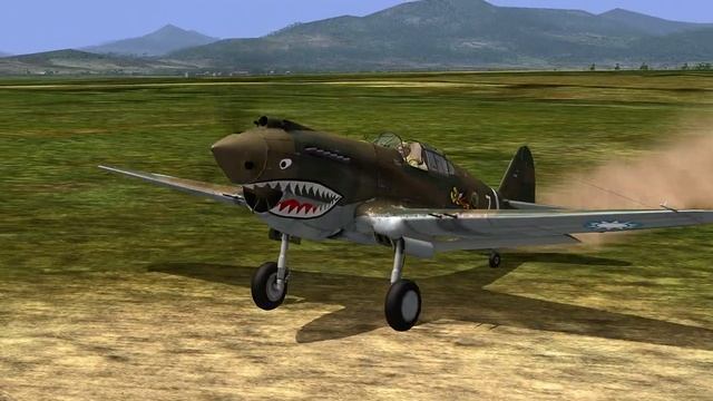 WT P-40C to IL-2 1946 смотреть онлайн
