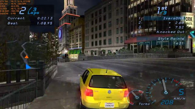 Need for Speed Underground Walkthrough Part 10 - "Olympic Knockout" смотреть онлайн