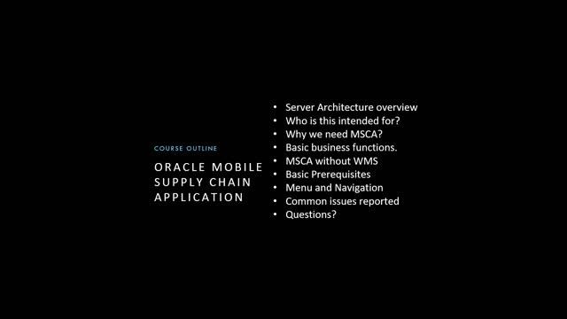 How to Learn and master Oracle Mobile Supply Chain Applications (MSCA) - Free coupon смотреть онлайн