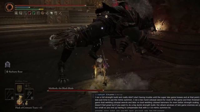 "Strength builds aren't viable in Elden Ring" смотреть онлайн