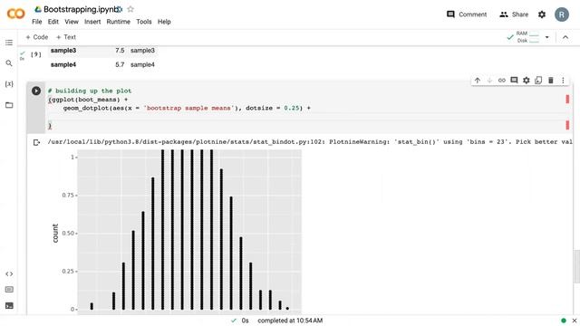 L04RV06 BootstrapSamplingDistribution смотреть онлайн