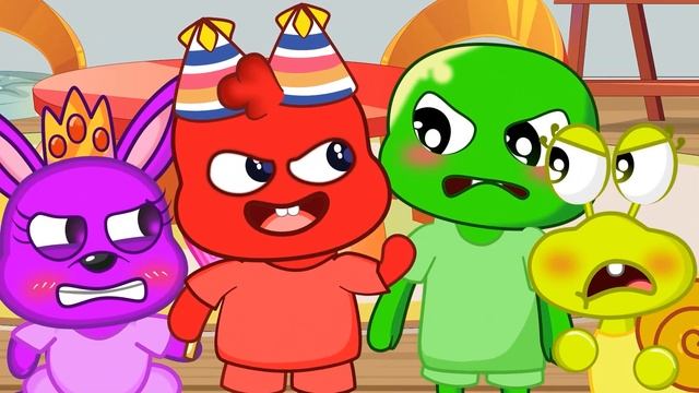 SpeakerMan Mukbang Spicy Noodles, Sausages | Convenience Store Food | Animation