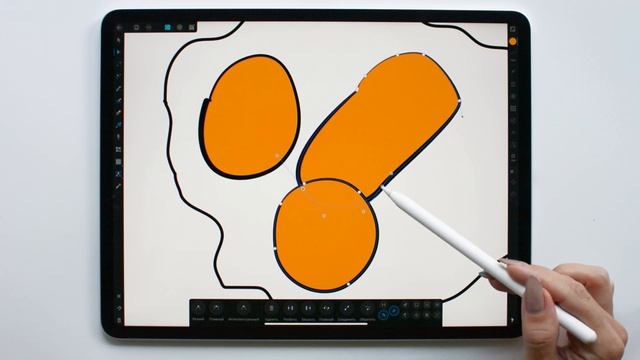Affinity Designer. Урок 2. Инструмент Узел. Всё о точках/узлах и маркерах смотреть онлайн