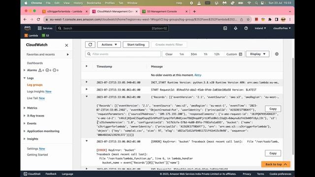 AWS S3 + Lambda +DynamoDB | Upload S3 Data Into DynamoDB by Lambda Function trigger by Data upload смотреть онлайн