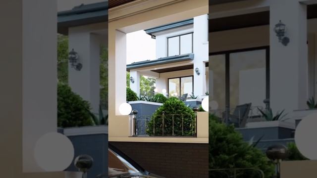 Архитектурный проект двухэтажного жилого дома в г.Грозный #architecture #housedesign #house смотреть онлайн