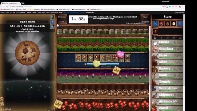 CookieClicker, strongest combo in the game 2.0042 смотреть онлайн