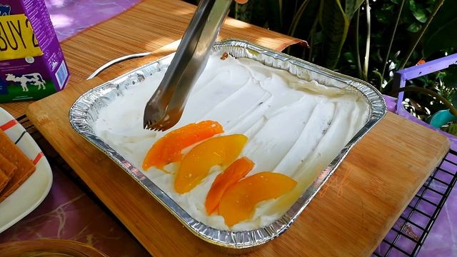 PEACH MANGO GRAHAM | PEACH MANGO FLOAT RECIPE | FILIPINO ICEBOX CAKE | PEACH MANGO REF CAKE | SJSF смотреть онлайн