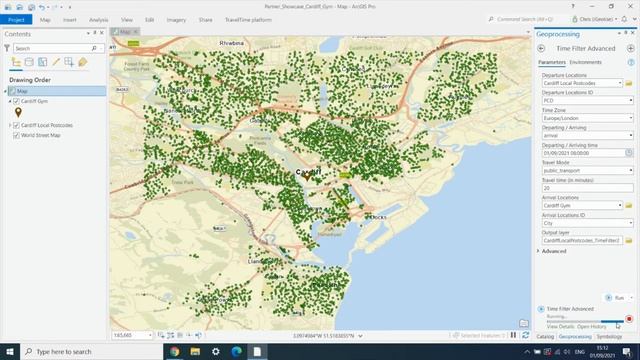 How to Create an Origin-Destination Matrix in ArcGIS смотреть онлайн