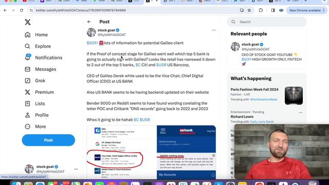 SOFI (FLASH CRASH) HURRY! WEBULL VALUE 7.3 BILLION! смотреть онлайн