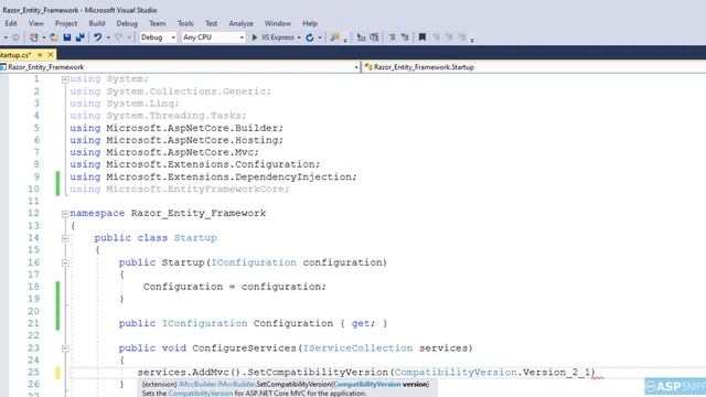 Implement Entity Framework Database First Approach in ASP.Net Core Razor Pages смотреть онлайн