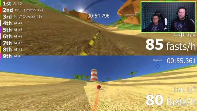 NEW SANIC BALL RACING смотреть онлайн