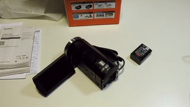 Обзор видеокамеры SONY HDR - CX 530 E смотреть онлайн