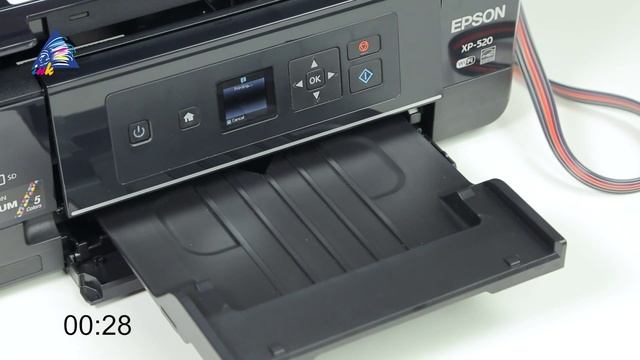 Epson XP-520: тест на скорость печати фото 10х15 смотреть онлайн