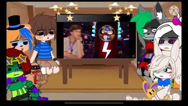 glamrocks react to"their all aftons"theory • tw in desc • og ✋? смотреть онлайн