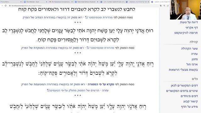 Урок 439. Йешаяу, Гл. 61, ч. 1 смотреть онлайн