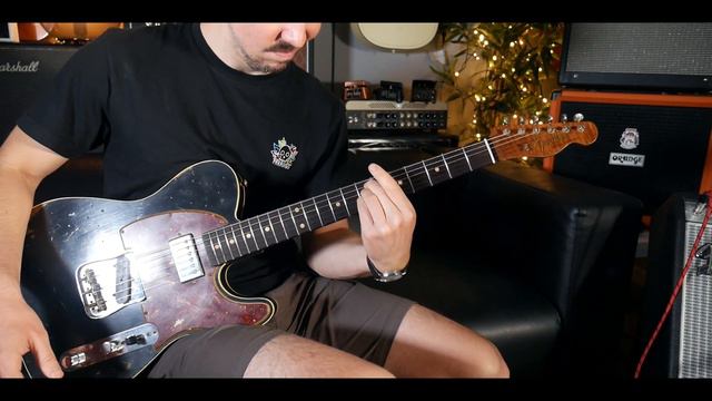 Masterbuilt Ron Thorn | Fender Custom Shop | '60 Telecaster Custom Heavy Relic, Black. смотреть онлайн