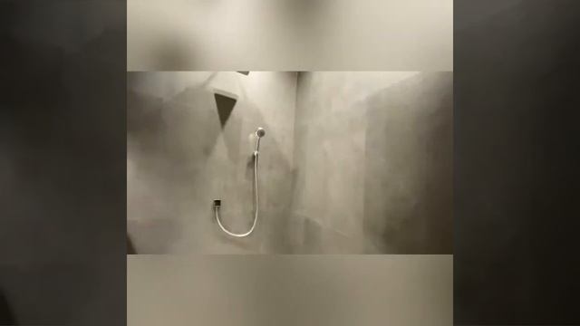 Ванная комната, выполненная в монохромном сером цвете смотреть онлайн