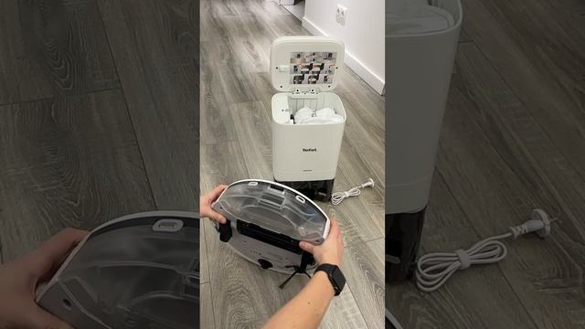 Распаковка, обзор робота-пылесоса Tefal X-plorer 75 S+. Сравнение со 130 серией. Настройка смотреть онлайн