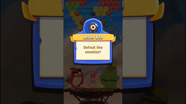 Angry Birds Pop Blast Gameplay Pt 44: Levels 221-225 - FOREMAN PIG Unlocked + FLYING Eyeballs?! смотреть онлайн
