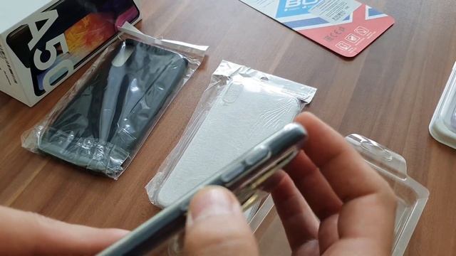 Силиконовый чехол для Samsung Galaxy A50 Skinbox Slim Silicone 4People Прозрачный смотреть онлайн