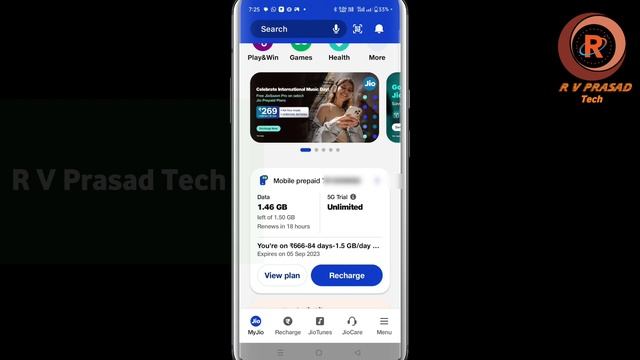 Jio 5G Unlimited Trail Data Activation Process in Telugu | Jio 5G Unlimited Data смотреть онлайн
