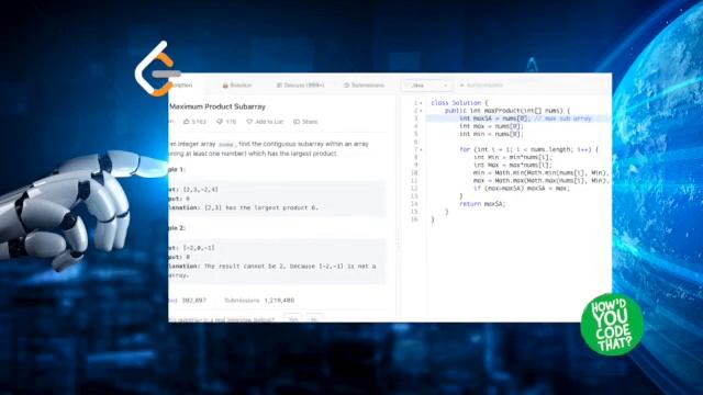 Maximum Product Subarray Java Coding Challenge | Leetcode | How'd You Code That? смотреть онлайн
