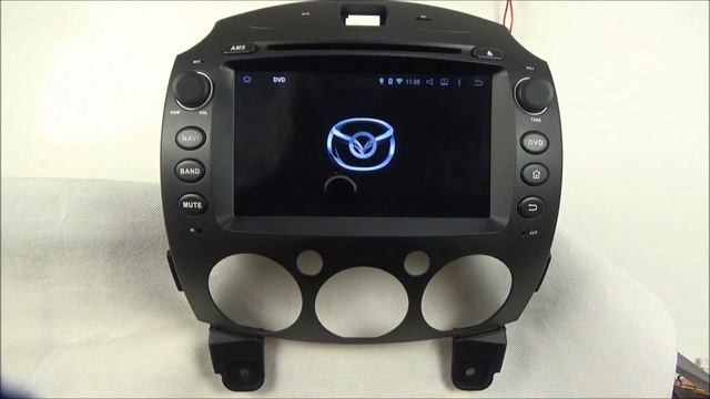Mazda 2 2007-2014 Android Auto Radio DVD Player GPS Wifi 3G смотреть онлайн