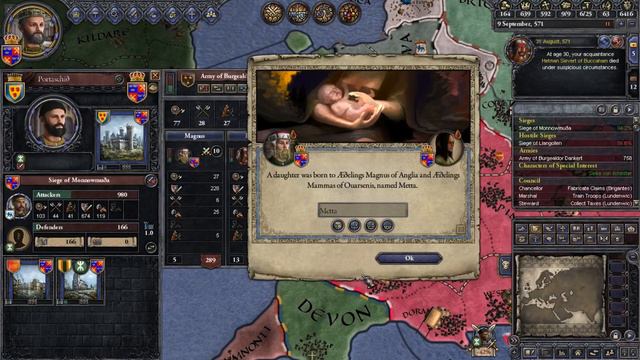 БЫТЬ АНГЛОМ ИЛИ АНГЛИЧАНИНОМ? - Англия #22 WtWSMS mod [Crusader Kings II] смотреть онлайн