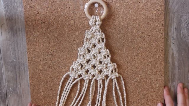 DIY Macrame Christmas Tree | EASY CHRISTMAS CRAFT смотреть онлайн
