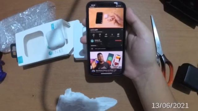 Dokumentasi Surya #65 eps. Unboxing Usams YY001 TWS смотреть онлайн