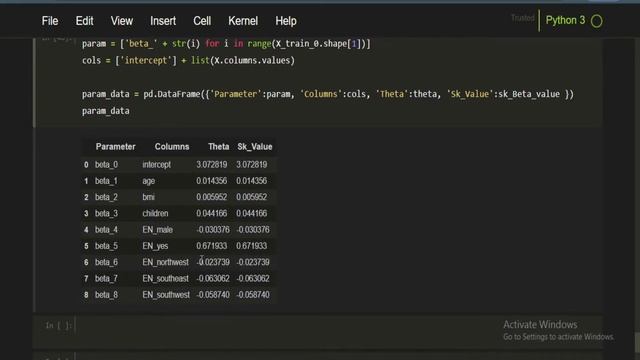 V2- MULTIPLE LINEAR REGRESSION USING SKLEARN ? смотреть онлайн