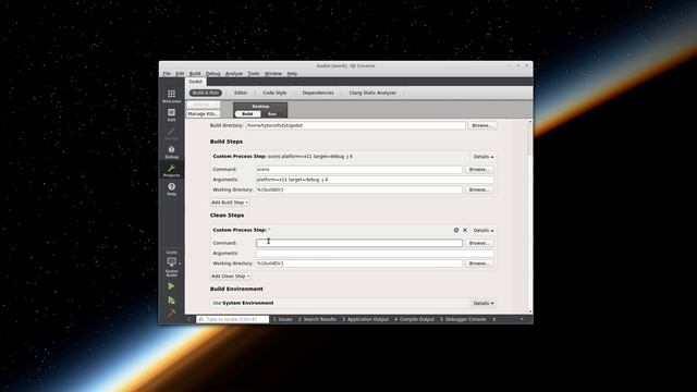 Qt Creator IDE Configuration for Godot Engine on Linux смотреть онлайн