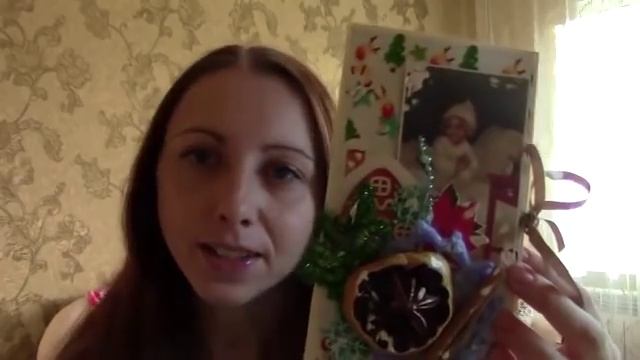 Шоколадницы - к новому году! Обзор работ - Скрапбукинг смотреть онлайн