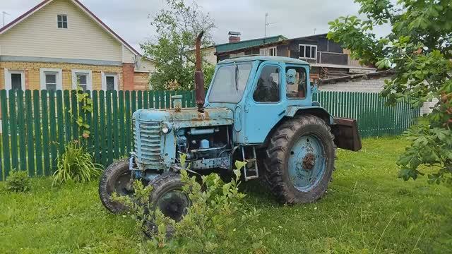 Ретро трактор ЮМЗ-6Л смотреть онлайн