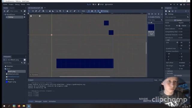 How to make your first game without scripting in godot 3.4.4 смотреть онлайн