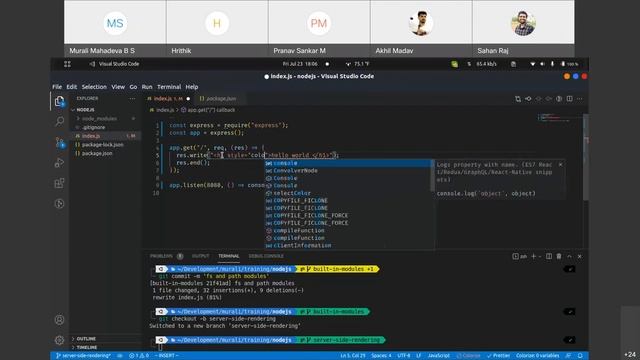 Deep dive into NodeJs Day 1 смотреть онлайн