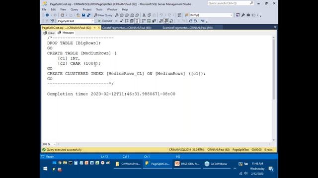Index Fragmentation Internals, Analysis, and Solutions смотреть онлайн