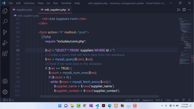 Inventory management system with PHP, MySQLI, Ajax and Bootstrap Part 3( With source code) смотреть онлайн